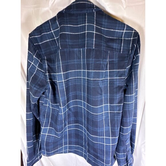 And Now This Mens Flannel Collared Button-Down Shirt - Blue - Size S - NWT - Picture 5 of 5